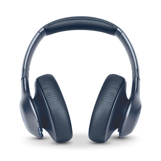 JBL EVEREST™ ELITE 750NC - Steel Blue - Wireless Over-Ear Adaptive Noise Cancelling headphones - Front image number null